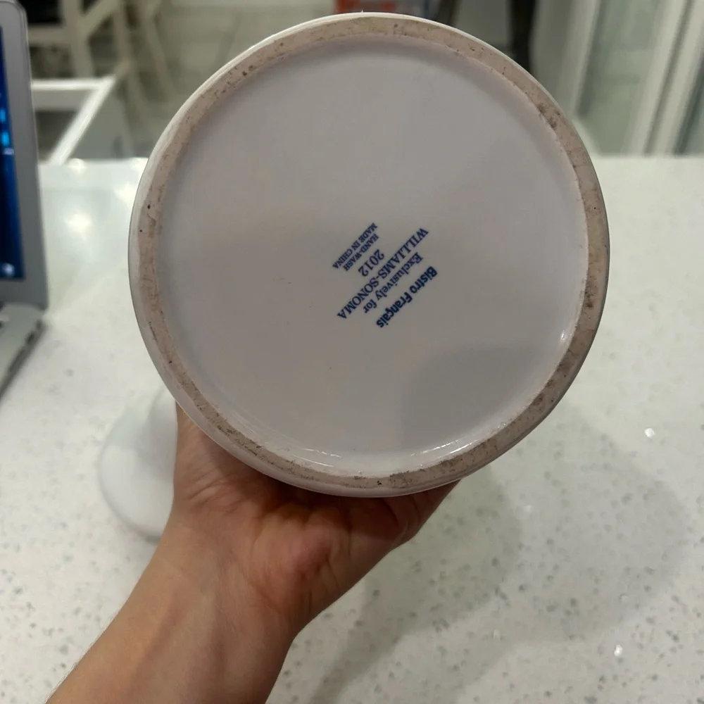 FVtg Williams Sonoma Bistro Français THÈ Canister